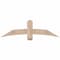Ekena Millwork Bellingham Smooth Timber Gable Bracket, Douglas Fir, 60"W x 17"H x 3 1/2"D x 5 1/2"F, 7/12 Pitch GBW060X17X0406BEL00SDF - alternate 1